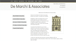Desktop Screenshot of demarchiandassociates.org